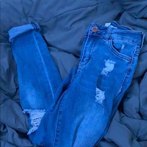 Miami high rise skinny jeans